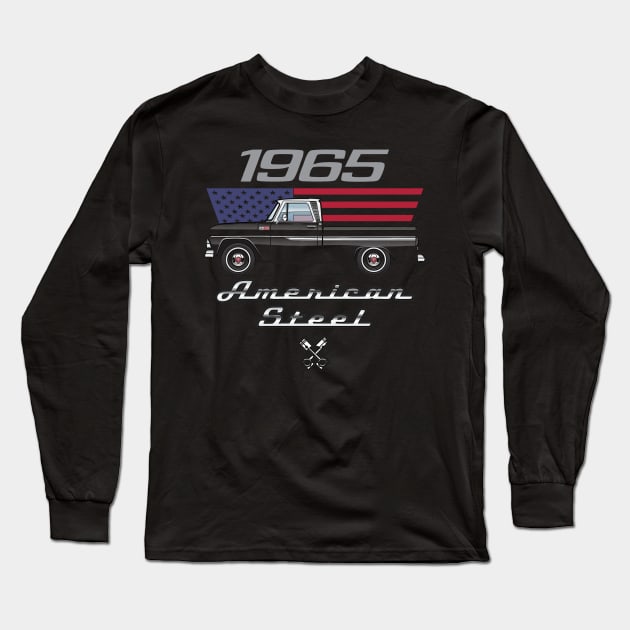 American Steel Long Sleeve T-Shirt by JRCustoms44